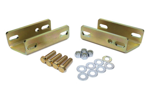 Sway Bar Bracket - Drop - Hardware Included - Steel - Cadmium - Universal Applications - Kit