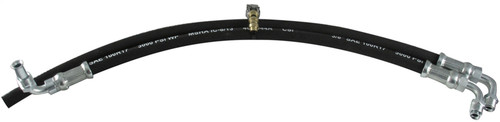 Power Steering Hose Kit - Crimped Ends - Rubber / Steel - GM Steering Box - GM Power Steering Pumps - Kit