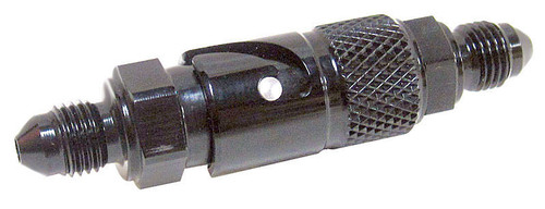 Fitting - Premium - Quick Disconnect - 3 AN - Complete - Aluminum - Black Anodized - Each