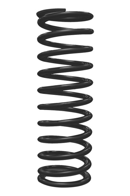 Coil Spring - Coil-Over - 2.5 in ID - 14 in Length - 80 lb/in Spring Rate - Steel - Black Powder Coat - Each