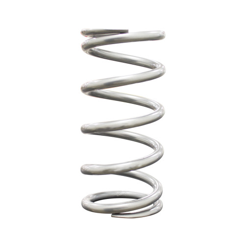 Coil Spring - High Travel - Coil-Over - 2.5 in ID - 7 in Length - 300 lb/in Spring Rate - Steel - Silver Powder Coat - Each