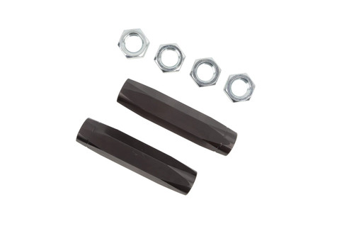 Tie Rod Sleeve - 11/16-18 in Female Thread - Hex Tube - Aluminum - Natural - GM F-Body 1970-81 - Pair