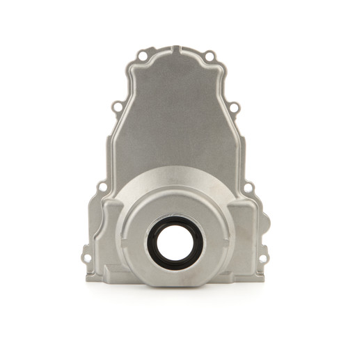 Timing Cover - 1-Piece - Aluminum - Natural - GM LS-Series - Each