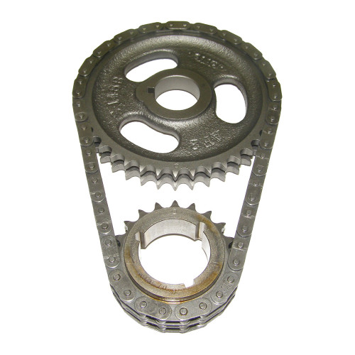 Timing Chain Set - Street True Roller - Double Roller - 3 Keyway Adjustable - Iron / Steel - Small Block Buick - Kit Timing Chain Set - Street True Roller - Double Roller - 3 Keyway Adjustable - Iron / Steel - Small Block Buick - Kit