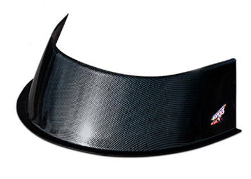 Air Cleaner Deflector - MD3 - 5 in Tall - Plastic - Carbon Fiber Look - Each