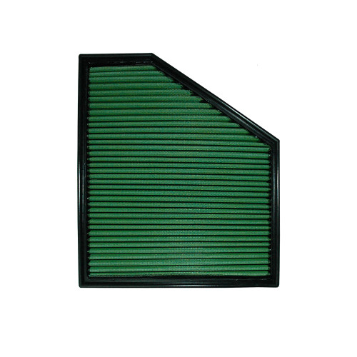 Air Filter Element - Panel - Reusable Cotton - Green - Chevy Camaro 2016-22 - Each
