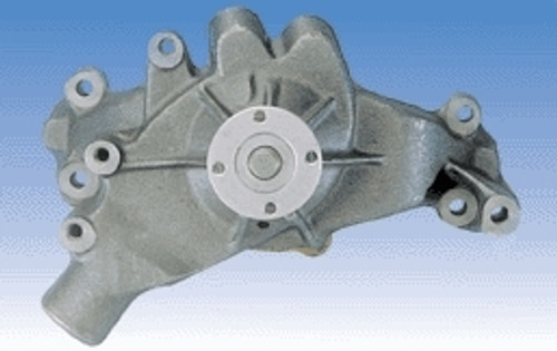 Water Pump - Mechanical - High Volume - 5/8 in Pilot - 1-3/4 in Inlet - Long Design - Steel - Small Block Chevy - Each Water Pump - Mechanical - High Volume - 5/8 in Pilot - 1-3/4 in Inlet - Long Design - Steel - Small Block Chevy - Each
