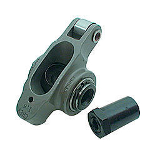 Rocker Arm - Enduro - 7/16 in Stud Mount - 1.50 Ratio - Full Roller - Stainless - Small Block Chevy - Each