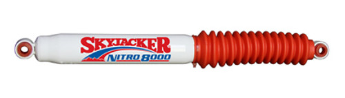 Shock - Nitro 8000 - Twintube - 14.82 in Compressed / 24.84 in Extended - 2.01 in OD - Steel - White Paint - Each
