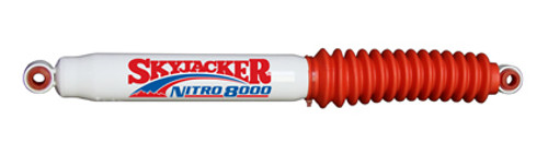 Shock - Nitro 8000 - Twintube - 15.57 in Compressed / 26.87 in Extended - 2.01 in OD - Steel - White Paint - Each