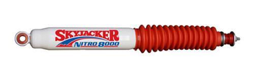 Shock - Nitro 8000 - Twintube - 17.42 in Compressed / 30.46 in Extended - 2.01 in OD - Steel - White Paint - Each