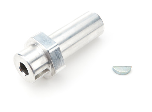 Crankshaft Mandrel - 2.510 in Mandrel Length - Aluminum - Natural - Small Block Chevy - Each