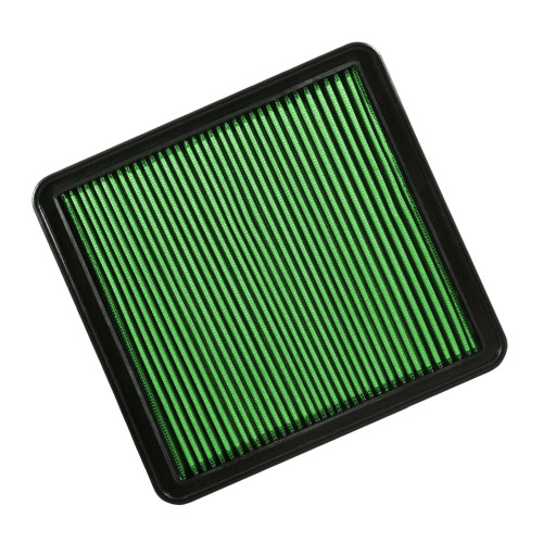 Air Filter Element - Panel - Reusable Cotton - Green - Ford Fullsize Truck 2008-22 - Each Air Filter Element - Panel - Reusable Cotton - Green - Ford Fullsize Truck 2008-22 - Each