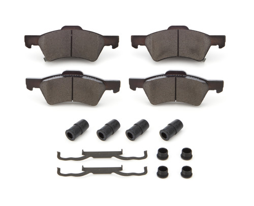 Brake Pads - Posi-Quiet - Ultra-Premium - Ceramic - Mopar Minivan 2007 - Kit