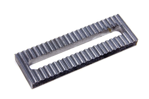 Serrated Plate - 1/4 in Steps - 5/8 in Slot - 2 x 6 x 1/2 in - Steel - Natural - UB Machine Adjustable Panhard Bar Mounts - Each