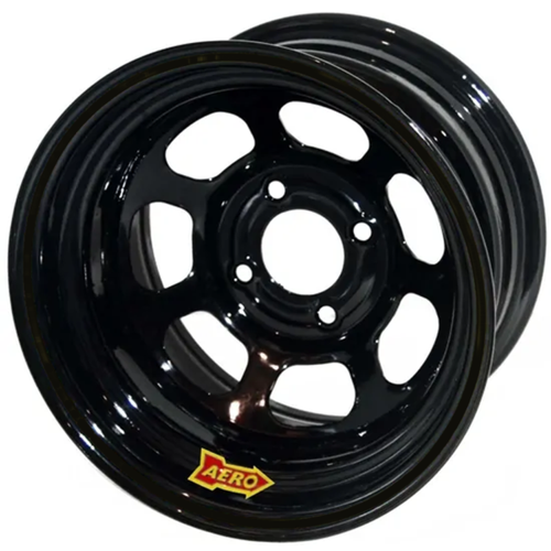 Wheel - 30-Series - 13 x 8 in - 2.000 in Backspace - 4 x 4.50 in Bolt Pattern - Steel - Black Powder Coat - Each