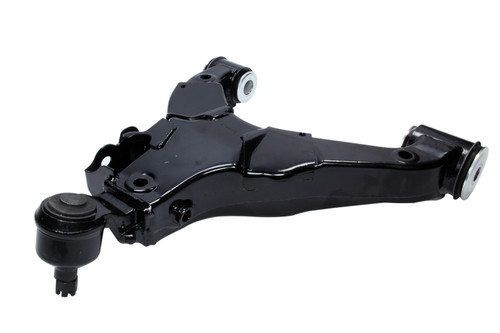 Control Arm - OEM Style - Driver Side - Lower - Ball Joint / Bushings Included - Steel - Black Paint - Toyota Fullsize SUV / Truck 2007-16 - Each