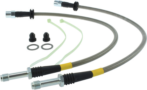 Brake Hose - Braided Stainless - Vinyl Coated - BMW - Each