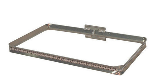 Trash Bag Holder - Wall Mount - 19.75 x 12.25 in - Aluminum - Natural - Lawn / Leaf Bags - Each