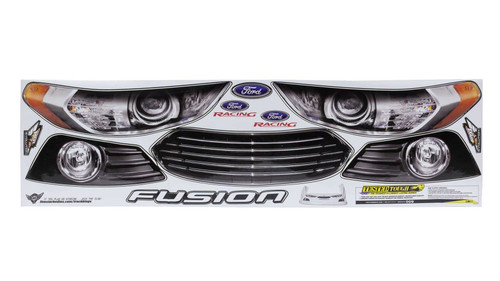 Graphics - Nose - MD3 Evolution - Laminated Protective Coating - Ford Fusion - Dirt Late Model - Kit Graphics - Nose - MD3 Evolution - Laminated Protective Coating - Ford Fusion - Dirt Late Model - Kit