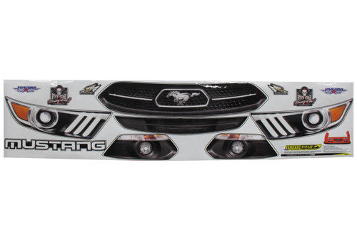Graphics - Nose - MD3 Evolution - Laminated Protective Coating - Ford Mustang - Dirt Late Model - Kit
