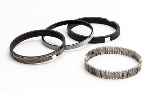 Piston Rings - Performance - 3.551 in Bore - Drop In - 1.5 x 1.5 x 3.0 mm Thick - Standard Tension - Steel - Moly - 8-Cylinder - Kit Piston Rings - Performance - 3.551 in Bore - Drop In - 1.5 x 1.5 x 3.0 mm Thick - Standard Tension - Steel - Moly - 8-Cylinder - Kit