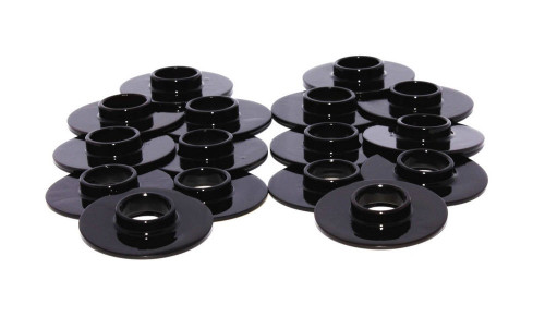 Valve Spring Locator - Inside - 0.060 in Thick - 1.550 in OD - 0.570 in ID - 0.750 in Spring ID - Steel - Set of 16