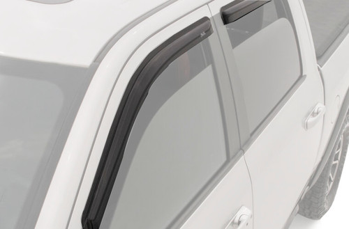Side Window Visor - Ventvisor - Stick-On - Front / Rear - Plastic - Smoke - Toyota Fullsize Truck 2022 - Kit