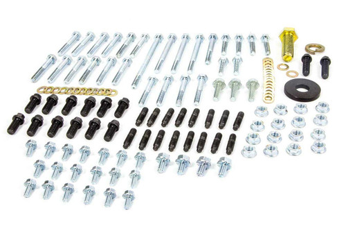 Engine and Accessory Fastener Kit - Hex Head - Steel - Black Oxide - Small Block Ford - Kit
