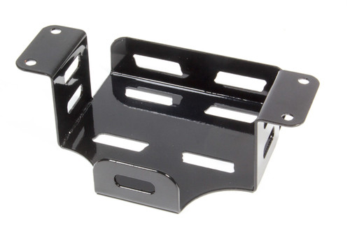 Battery Tray - 10.25 in Length x 3.25 in Wide x 7 in Height - Steel - Black Powder Coat - Dyna-Batt Battery - Each