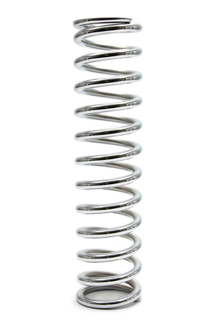 Coil Spring - Coil-Over - 2.5 in ID - 14 in Length - 250 lb/in Spring Rate - Steel - Chrome - Each