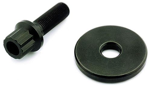 Harmonic Balancer Bolt - Ultimate-Duty - 1/2-20 in - 1.500 in Long - 5/8 in 12 Point Head - Steel - Black Oxide - Big Block Chevy - Each Harmonic Balancer Bolt - Ultimate-Duty - 1/2-20 in - 1.500 in Long - 5/8 in 12 Point Head - Steel - Black Oxide - Big Block Chevy - Each