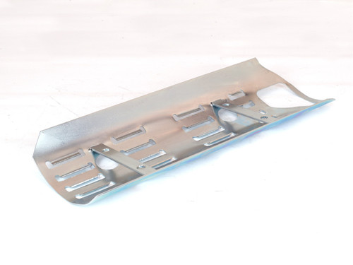 Windage Tray - Pro Power Plus - Louvered - Steel - Zinc - Stock Front Section Pan - Small Block Chevy - Each Windage Tray - Pro Power Plus - Louvered - Steel - Zinc - Stock Front Section Pan - Small Block Chevy - Each
