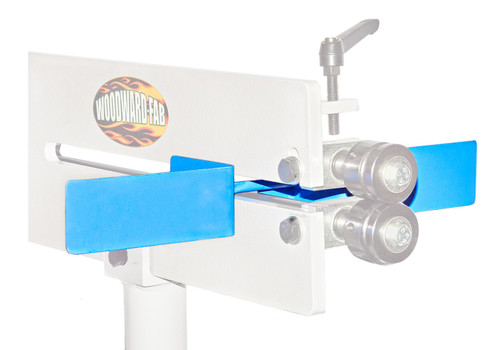 Bead Roller Fence Guide - Adjustable - Steel - Blue Paint - Woodward Fab Bead Roller - Each