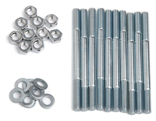 Intake Manifold Stud - Hex Head - Stainless - Washers Included - GM LS-Series - Set of 10