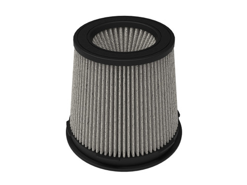 Air Filter Element - Magnum FLOW Pro DRY S - Clamp-On - Conical - 7 in Base - 5.5 in Top - 5 in Flange - 6.5 in Tall - Reusable Cotton - White - Universal - Each