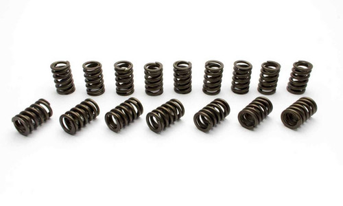 Valve Spring - Street Master - Single Spring / Damper - 357 lb/in Spring Rate - 1.180 in Coil Bind 1.250 in OD - Set of 16