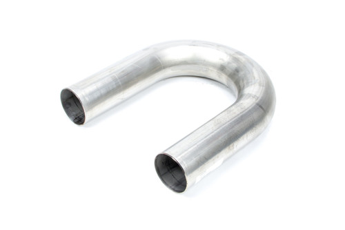 Exhaust Bend - U-Bend - Mandrel - 2-1/2 in Diameter - 4 in Radius - 6 in Legs - 16 Gauge - Stainless - Each