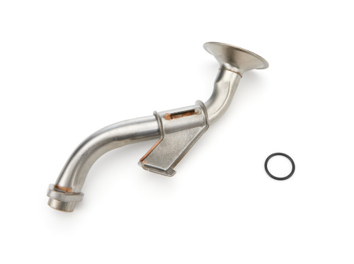 Oil Pump Pickup Screen - Press-On / Bolt-On - 0.800 in Inlet Tube - Steel - Mopar Gen III Hemi - Each Oil Pump Pickup Screen - Press-On / Bolt-On - 0.800 in Inlet Tube - Steel - Mopar Gen III Hemi - Each