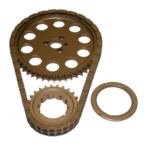 Timing Chain Set - Street Billet True Roller - Double Roller - 9 Keyway Adjustable - Thrust Bearing - Steel - Big Block Chevy - Kit