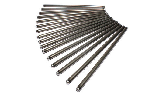 Pushrod - High Energy - 7.694 in Long - 5/16 in OD - Steel - Small Block Ford - Set of 16