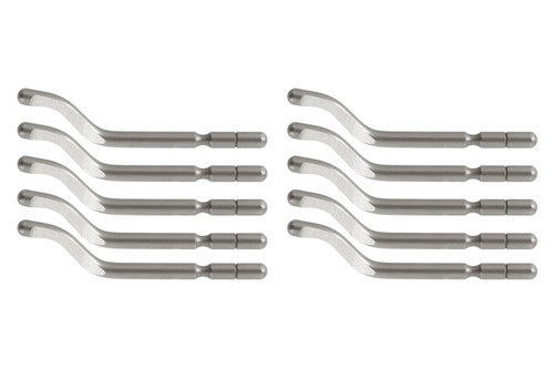 Deburring Blades - Cobalt - E100S - Shaviv Deburring Tools - Set of 10