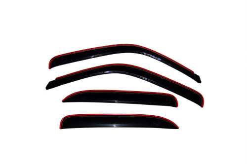 Side Window Visor - In-Channel Ventvisor - Stick-On - Front / Rear - Plastic - Dark Smoke - GM Fullsize SUV 2000-06 - Kit Side Window Visor - In-Channel Ventvisor - Stick-On - Front / Rear - Plastic - Dark Smoke - GM Fullsize SUV 2000-06 - Kit