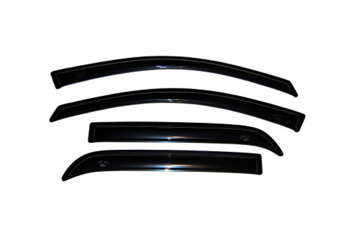 Side Window Visor - Original Ventvisor - Stick-On - Front / Rear - Plastic - Dark Smoke - GM Full SUV 2007-13 - Kit