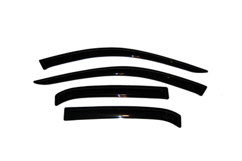 Side Window Visor - Original Ventvisor - Stick-On - Front / Rear - Plastic - Smoke - Honda Accord 2003-07 - Kit