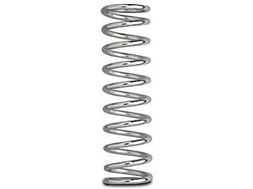 Coil Spring - Coil-Over - 2.625 in ID - 14 in Length - 110 lb/in Spring Rate - Steel - Chrome - Each