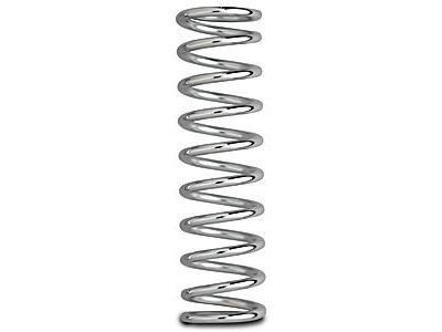 Coil Spring - Coil-Over - 2.625 in ID - 14 in Length - 110 lb/in Spring Rate - Steel - Chrome - Each