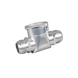 Filler Neck - Hose Mount - 16 AN Male to 16 AN Male - Aluminum - Each