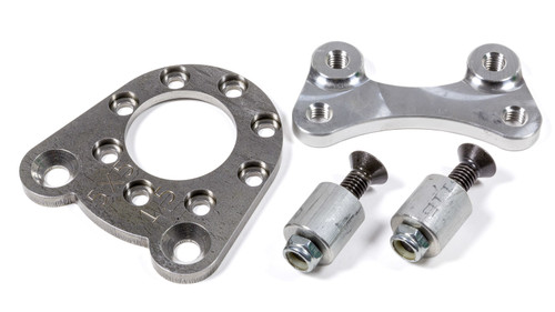 Brake Caliper Bracket - Rear - Bolt-On - 1.5 Degree Camber - 8-Bolt Flange - Aluminum / Steel - 5 on 5 - Tiger Bolt-On Snout - Kit