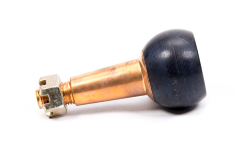 Ball Joint Stud - 1.500 in/ft Taper - 3.36 in Long - Standard Length - 1.625 in Ball - 1/2-20 in Thread - Steel - Copper Plated - Each Ball Joint Stud - 1.500 in/ft Taper - 3.36 in Long - Standard Length - 1.625 in Ball - 1/2-20 in Thread - Steel - Copper Plated - Each